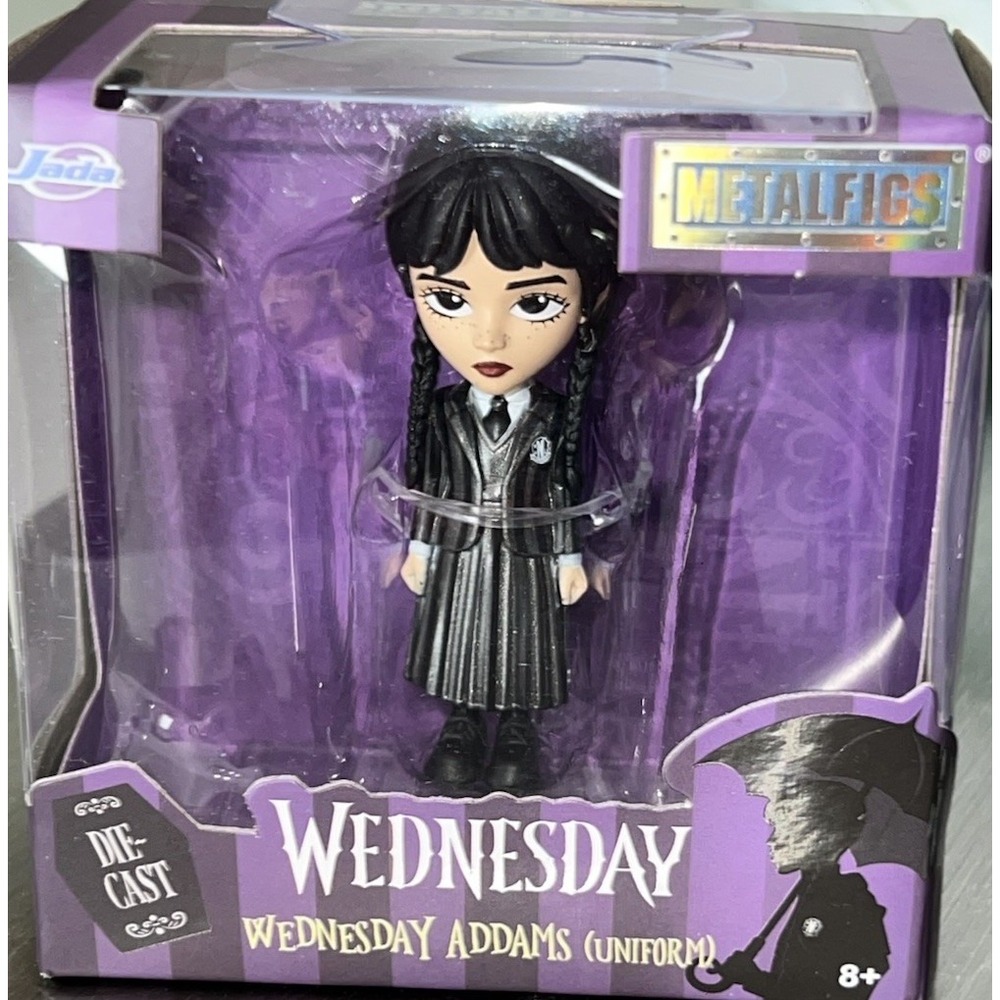 Metalfig, Wednesday Addams Uniform, Diecast, Jada(2-b57)